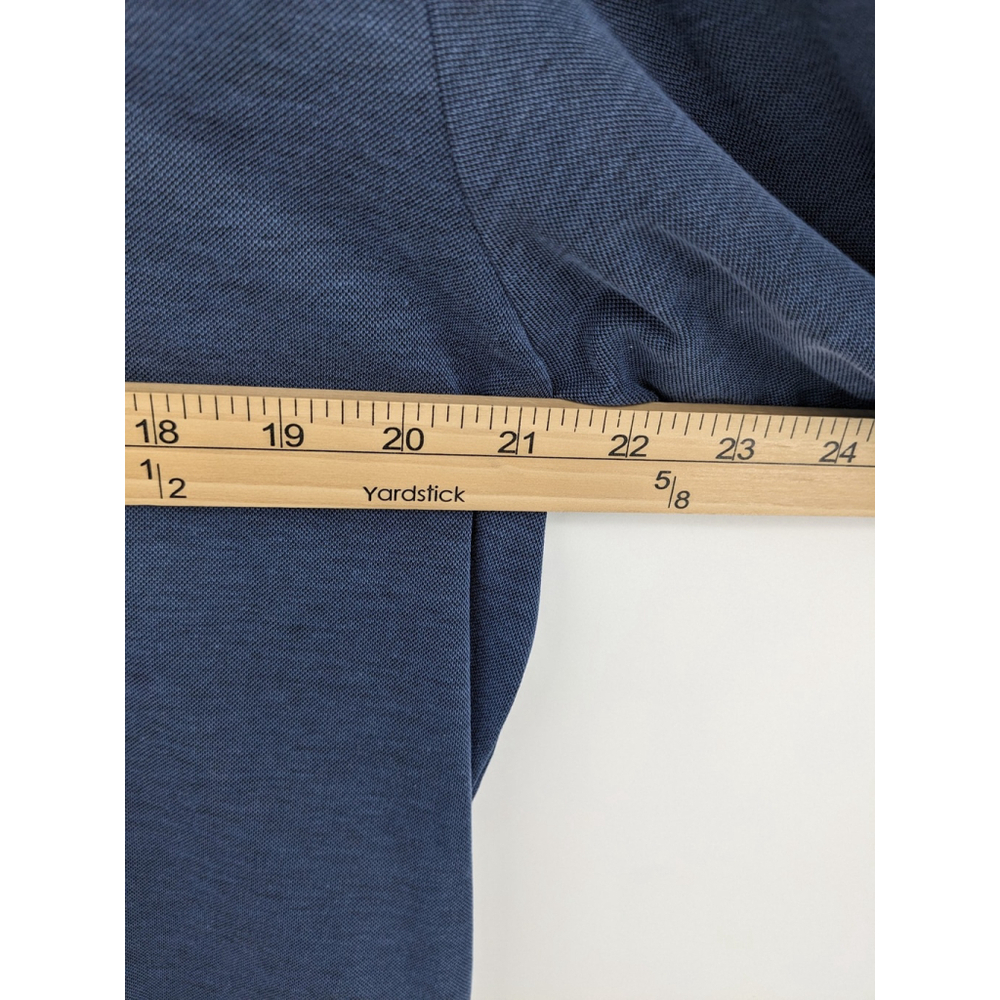 Travis Mathew Polo Shirt Mens Large Blue Gray Golf‎ - Picture 11 of 12